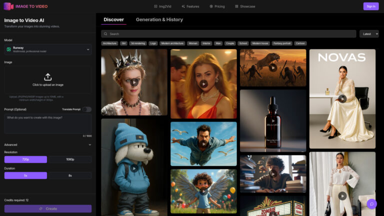 Top Image To Video AI AI Tool Review