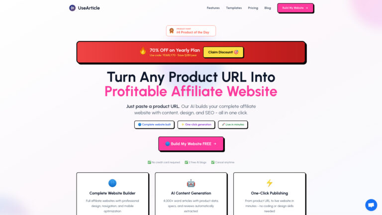 Innovative Usearticle AI Tool Review