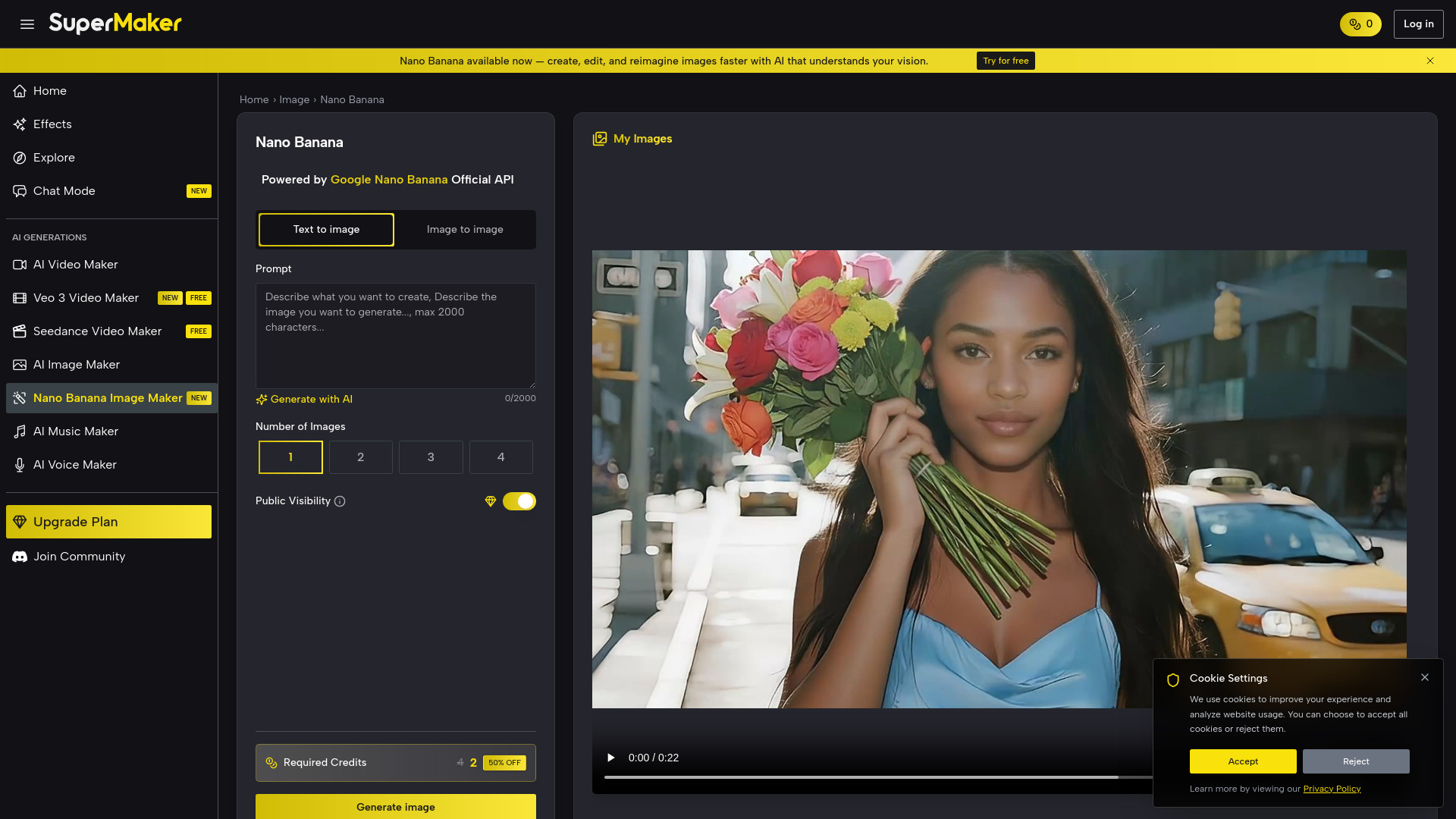 Nano Banana AI Image Generator & Editor