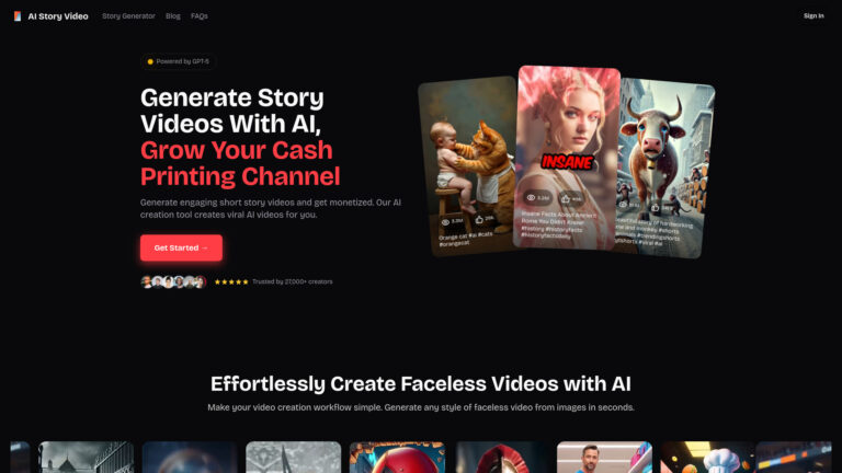 Top AI Story Video Generator AI Tool Review
