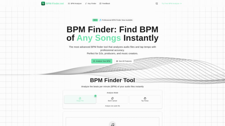 Popular Bpm Finder AI Tool Review