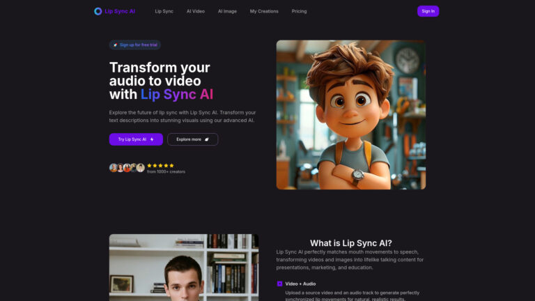 Innovative Lipsync AI AI Tool Review