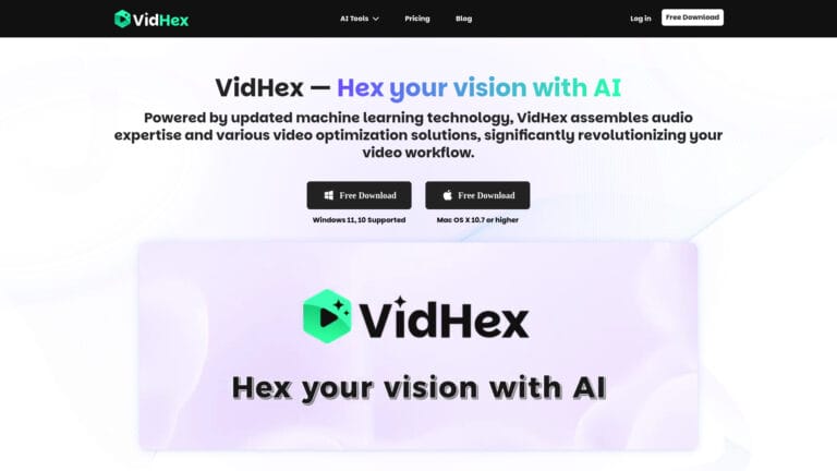 Trending Vidhex AI Video Enhancer AI Tool Review