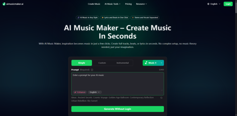 Trending AImusicmaker AI Tool Review