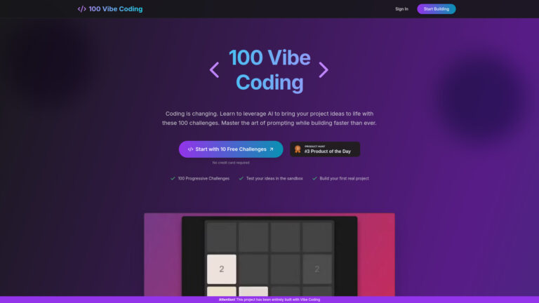 Innovative 100 Vibe Coding AI Tool Review