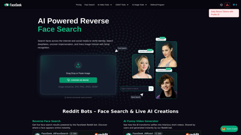 Top Faceseek AI Tool Review