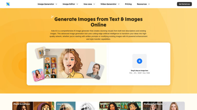 Powerful Xole AI Image Generator AI Tool Review