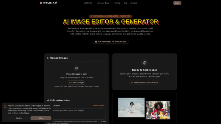 Smart Imagable AI Image Editor AI Tool Review