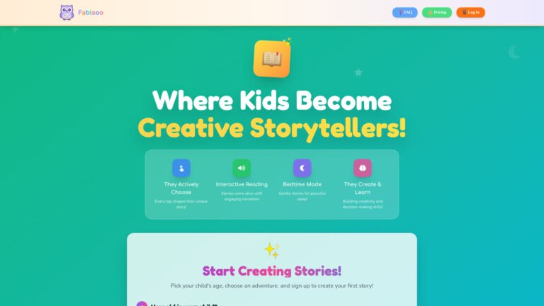 Smart Fableoo AI Tool Review