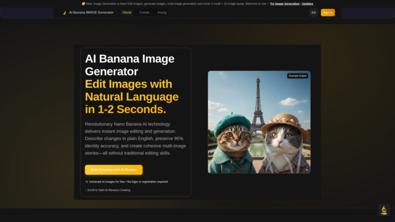 New AI Banana AI Tool Review