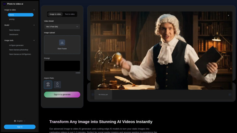 Free Photo To Video AI AI Tool Review