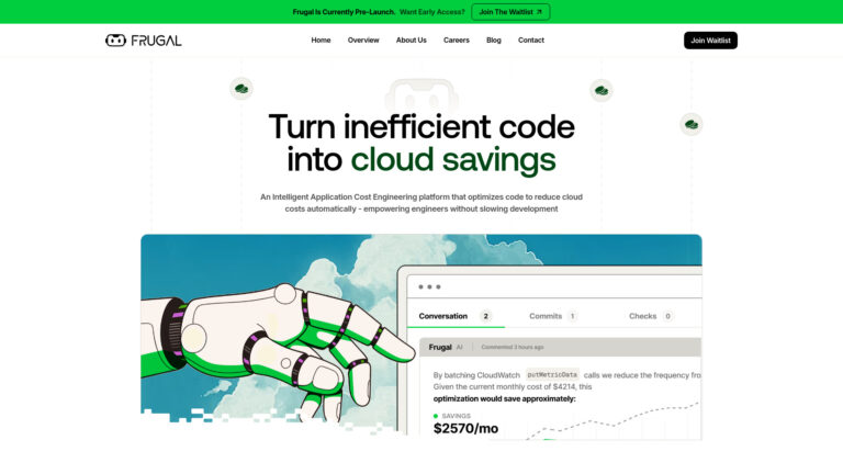 Powerful Frugal AI Tool Review