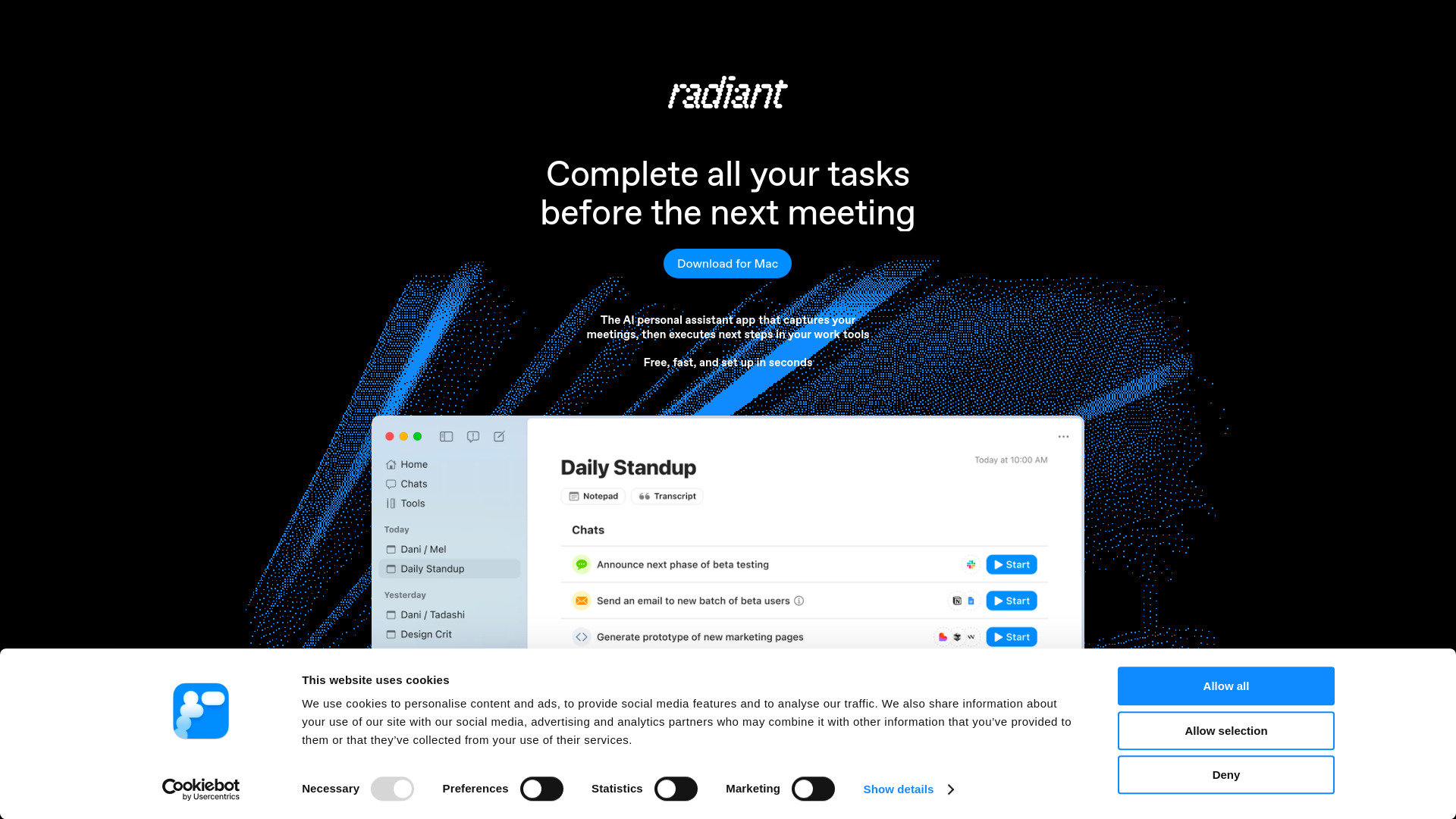 Radiant logo