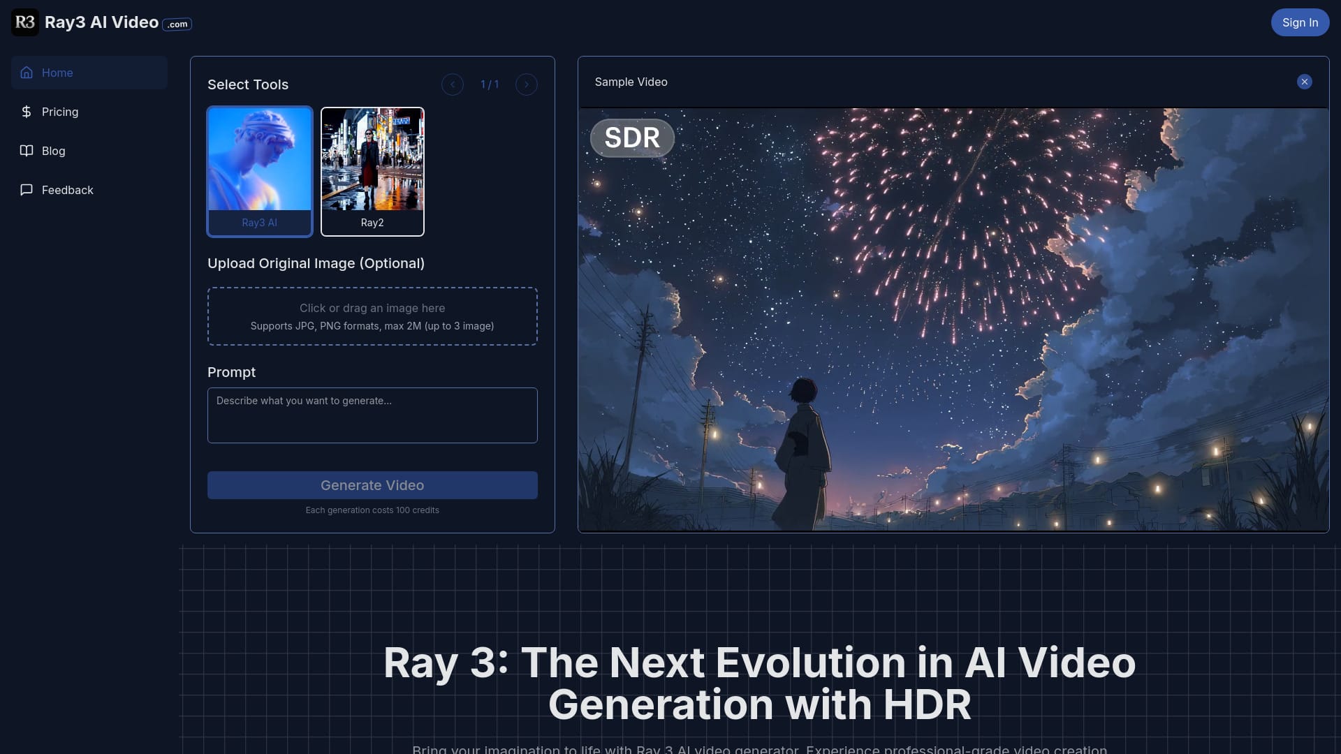 Ray 3 AI Video