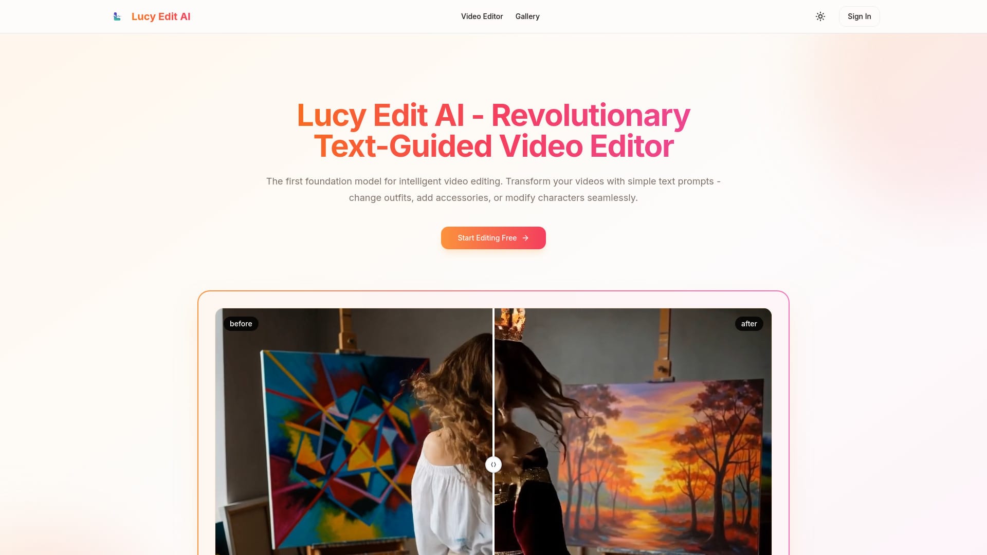Lucy Edit AI