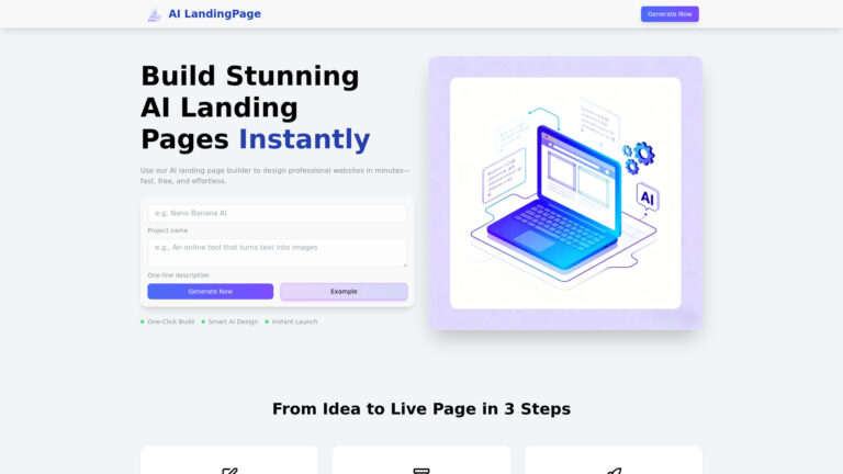 Smart Landingpage AI AI Tool Review