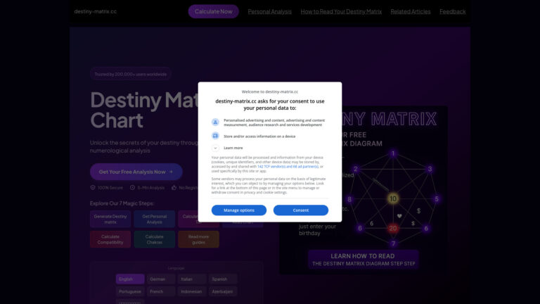 Best Destiny Matrix AI Tool Review