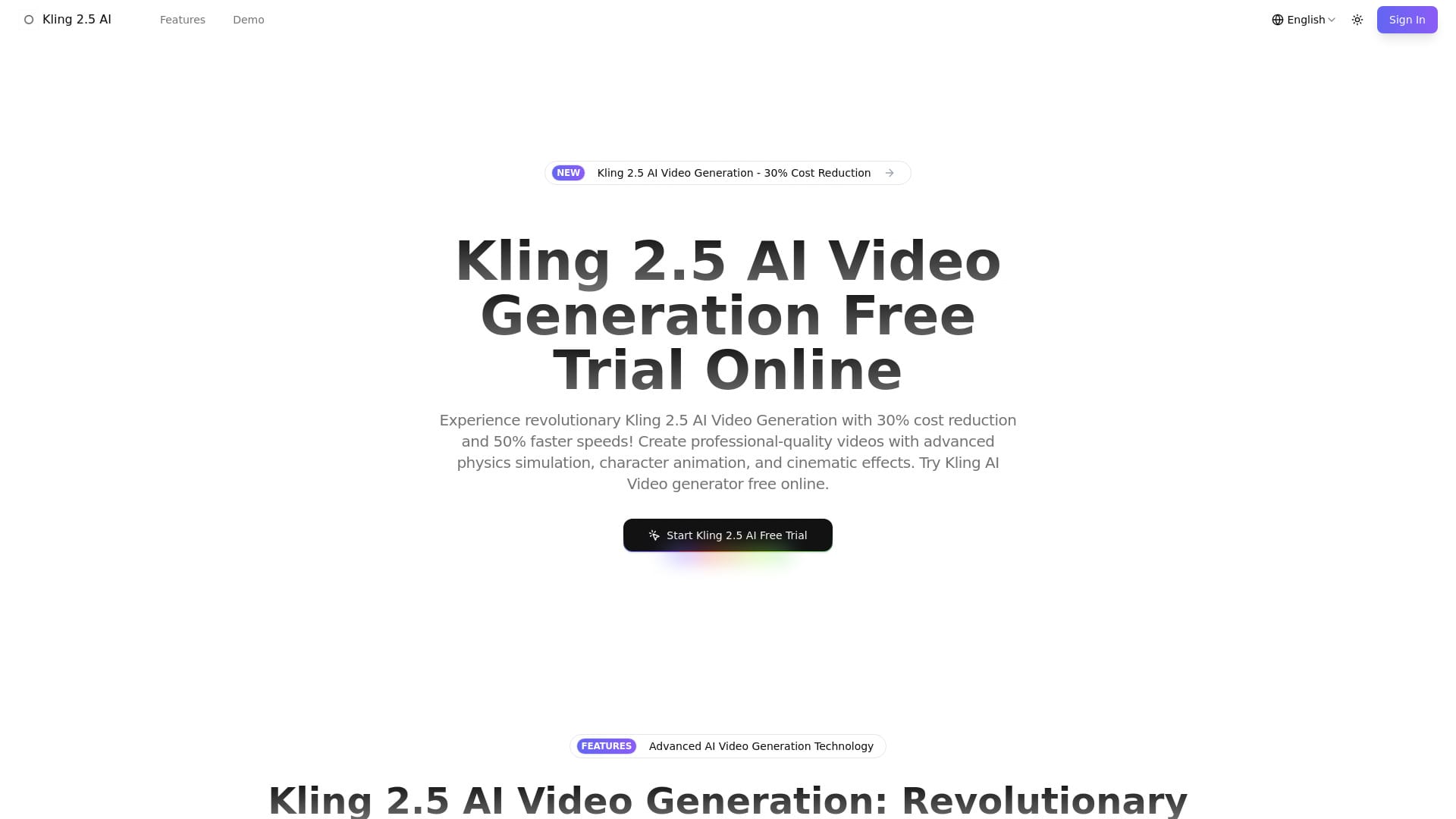 Kling 2.5 logo