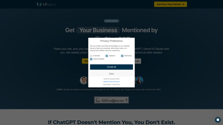 Free Lpagery AI Rank Tracker AI Tool Review