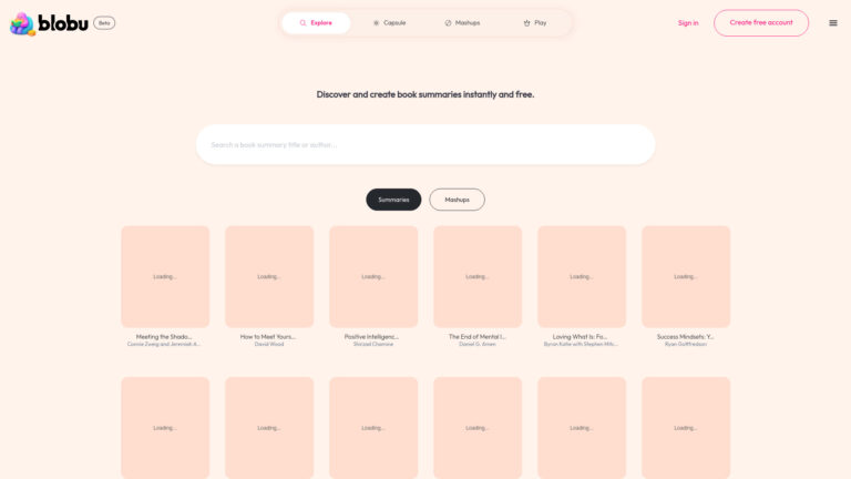 New Blobu.ai AI Tool Review