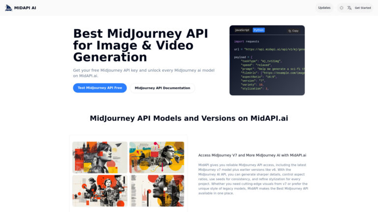 Smart Midjourney Api (unofficial) AI Tool Review