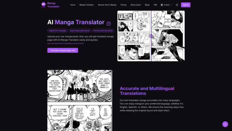 Best Manga Translator AI Tool Review