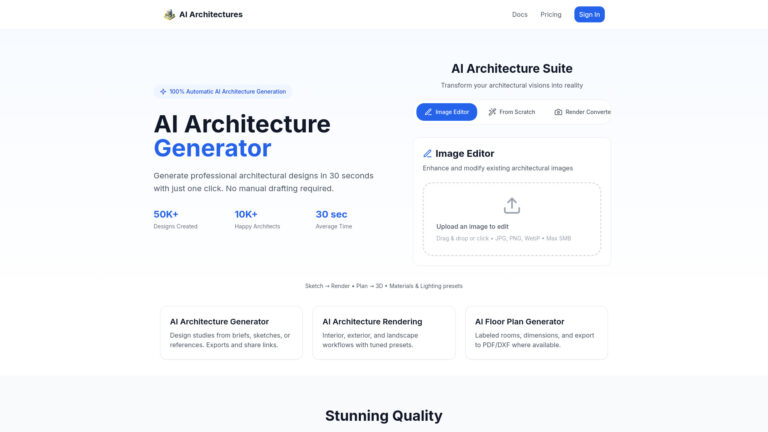 Popular AI Architectures AI Tool Review