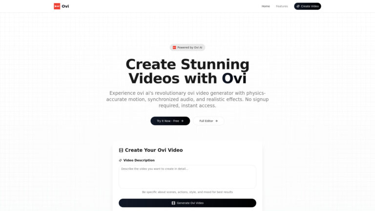 Top Ovi AI AI Tool Review