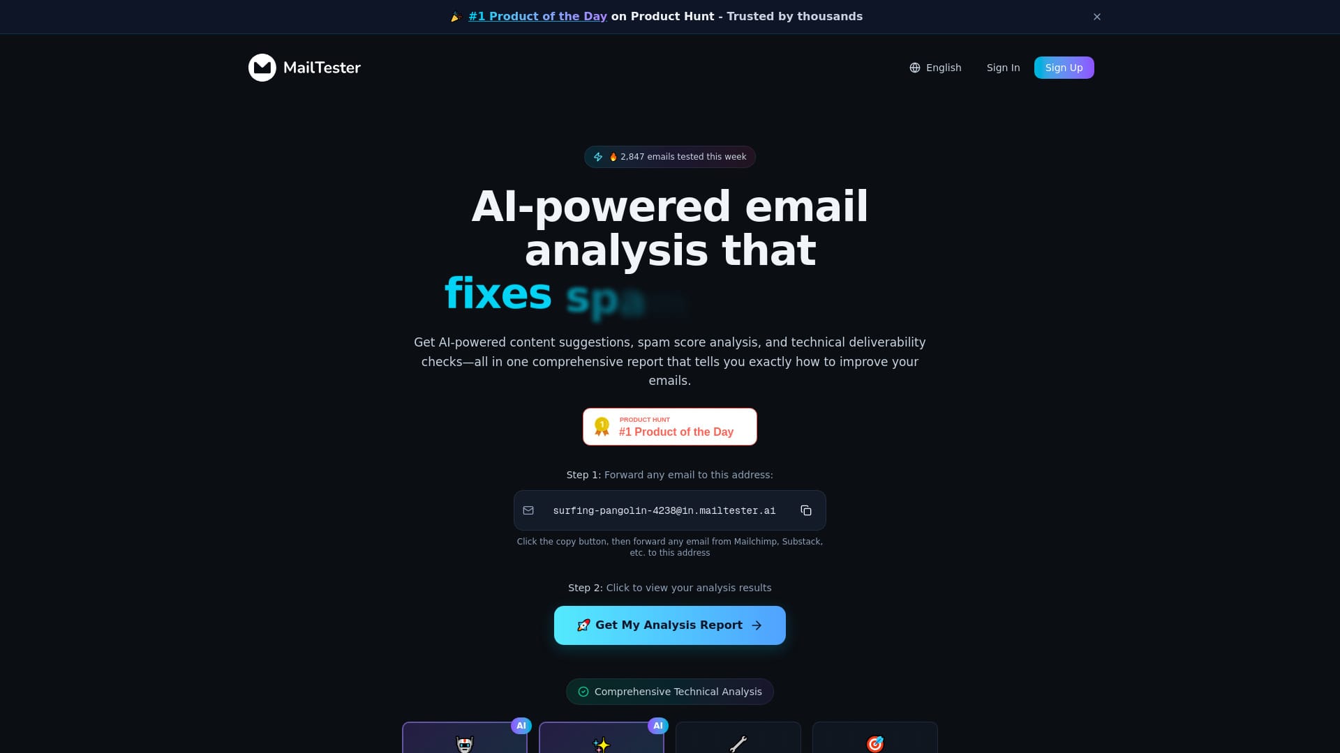 MailTester.ai logo