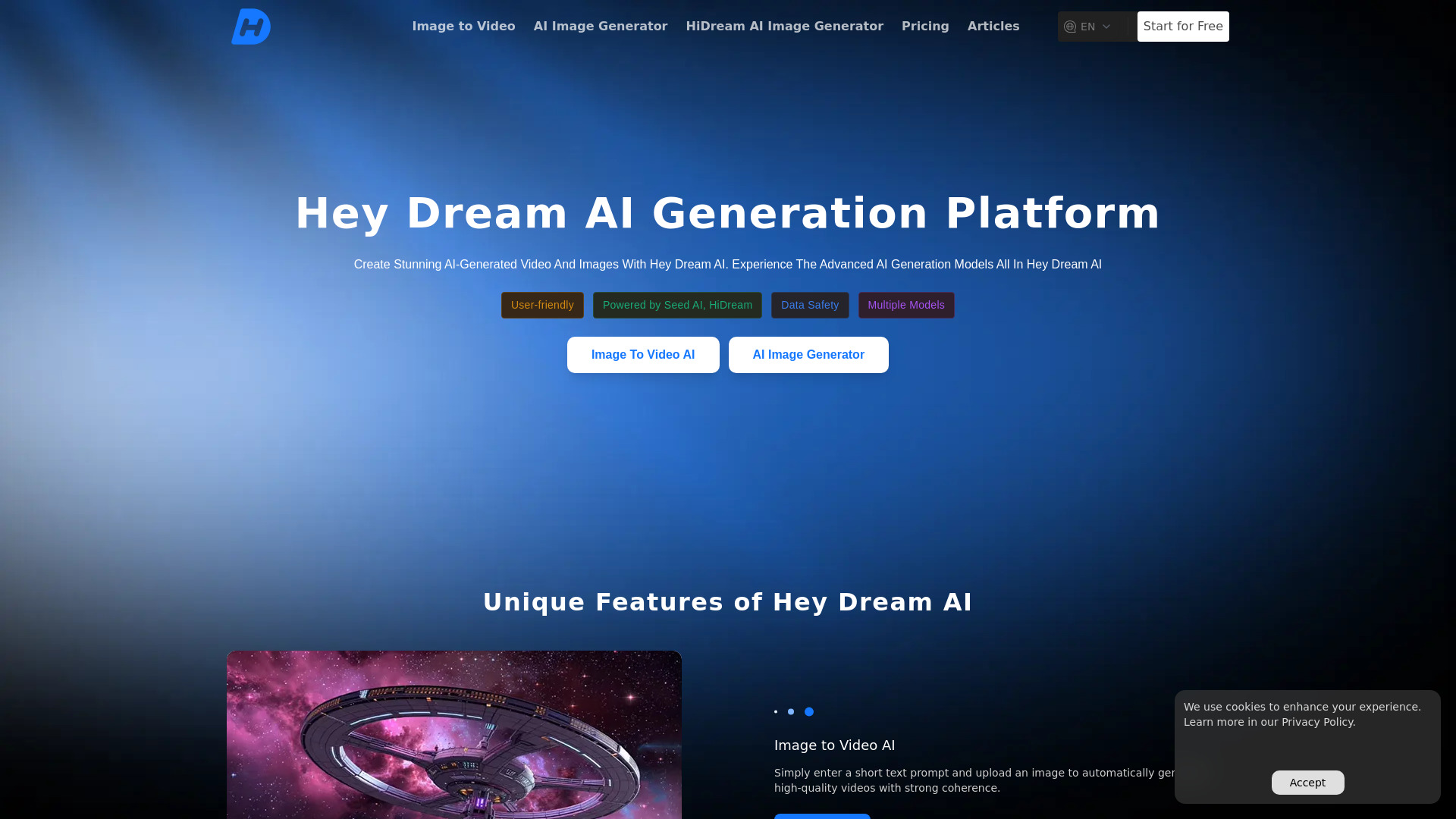 Hey Dream AI