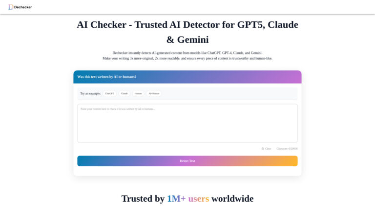 Smart Dechecker AI Tool Review