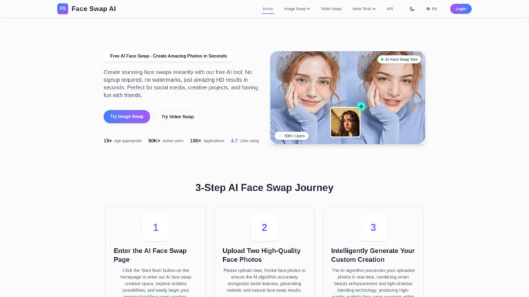 Powerful AI Face Swap AI Tool Review