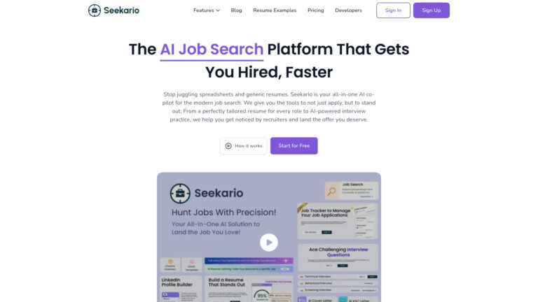 New Seekario AI Tool Review