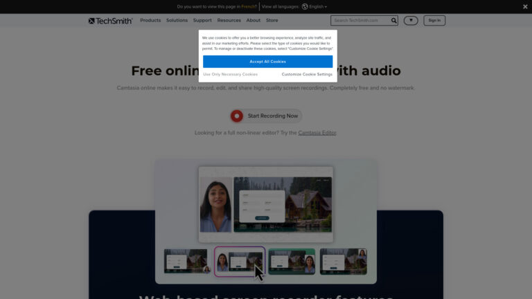 Top Camtasia Online AI Tool Review