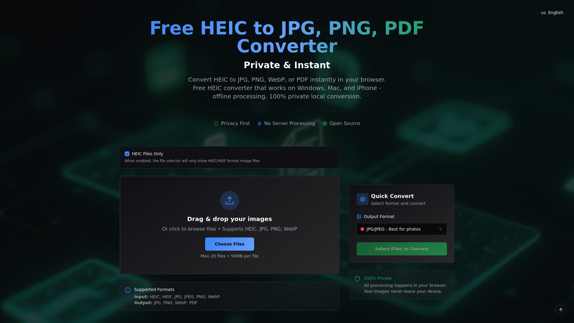 HEIC to JPG Converter logo