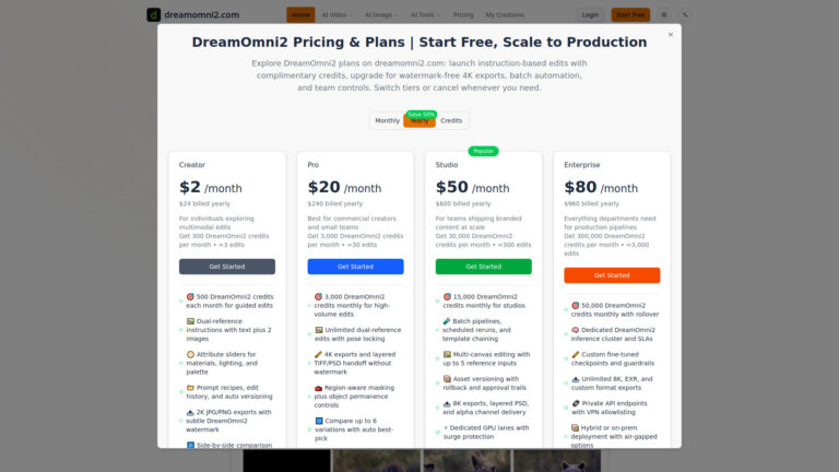 New Dreamomni2 AI Tool Review