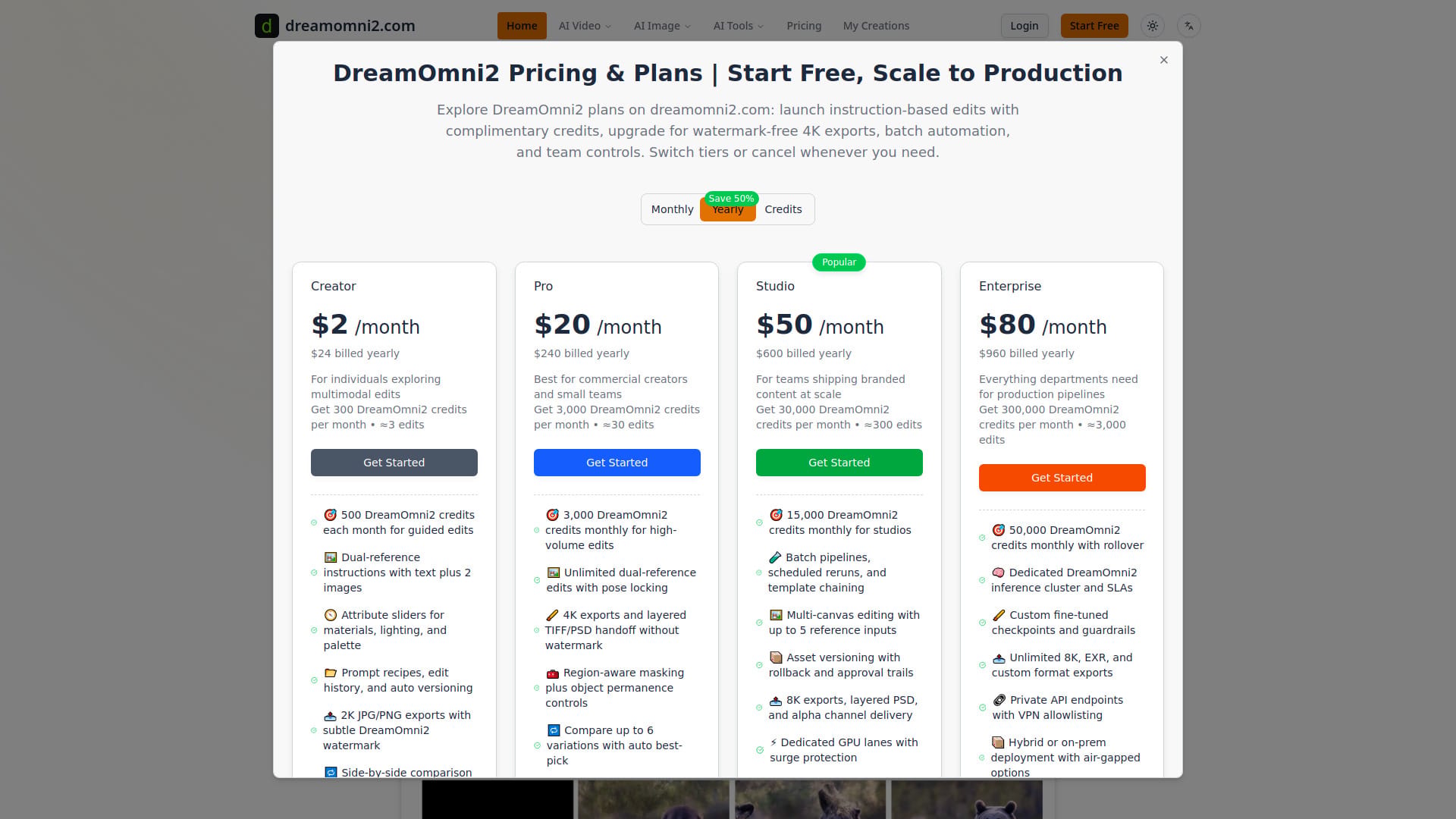 Dreamomni2 logo
