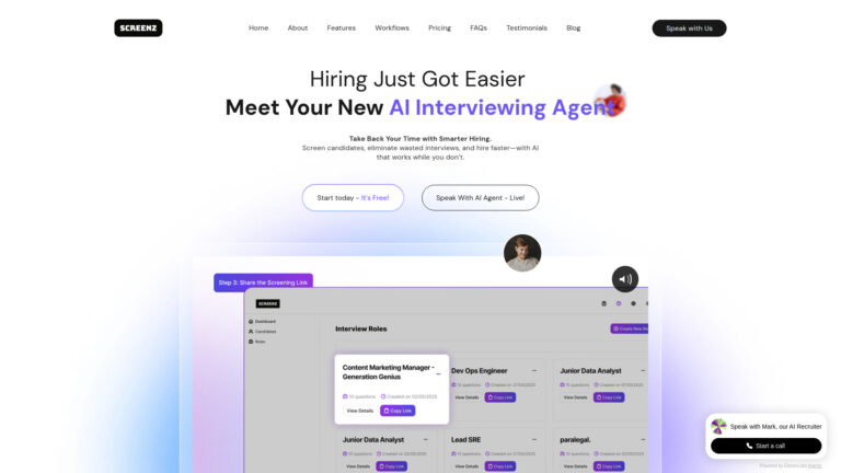Free Screenz.ai AI Tool Review