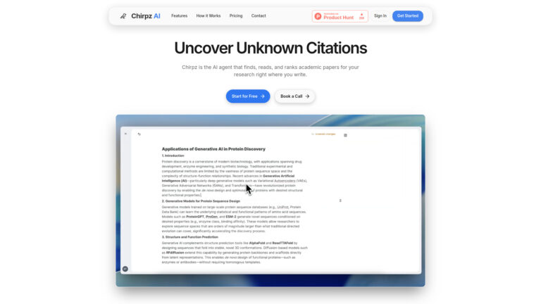 Innovative Chirpz AI AI Tool Review