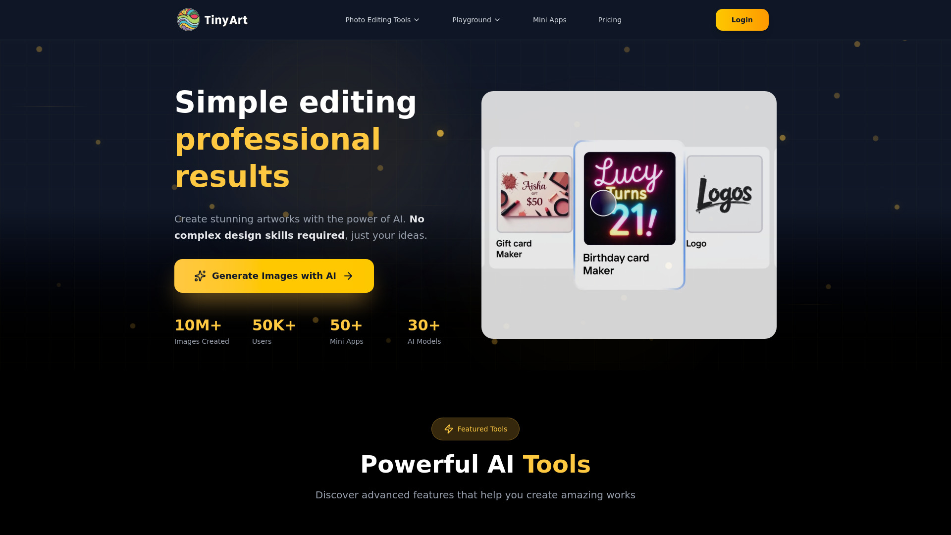 Free AI Photo Editing tool
