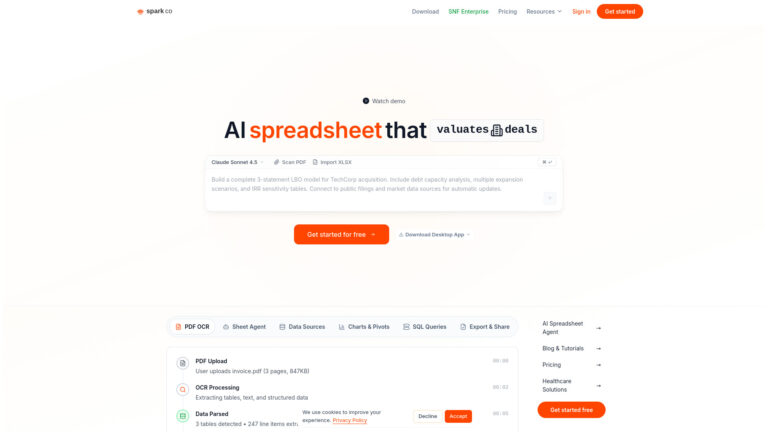Top Sparkco AI Spreadsheet Agent AI Tool Review