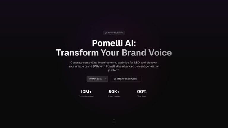 Popular Pomelli AI AI Tool Review