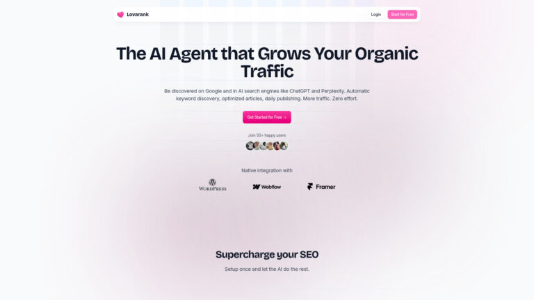 Top Lovarank AI Tool Review
