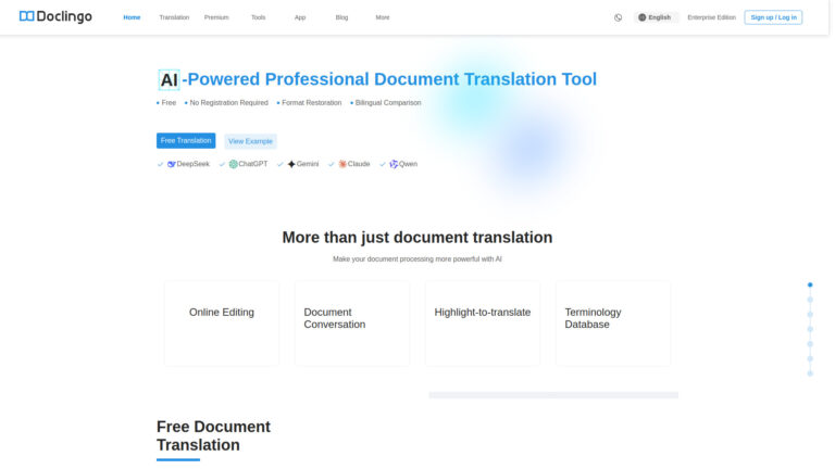 New Doclingo AI Tool Review