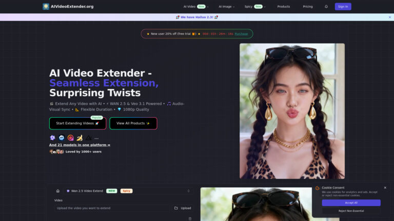 Innovative AI Video Extender AI Tool Review