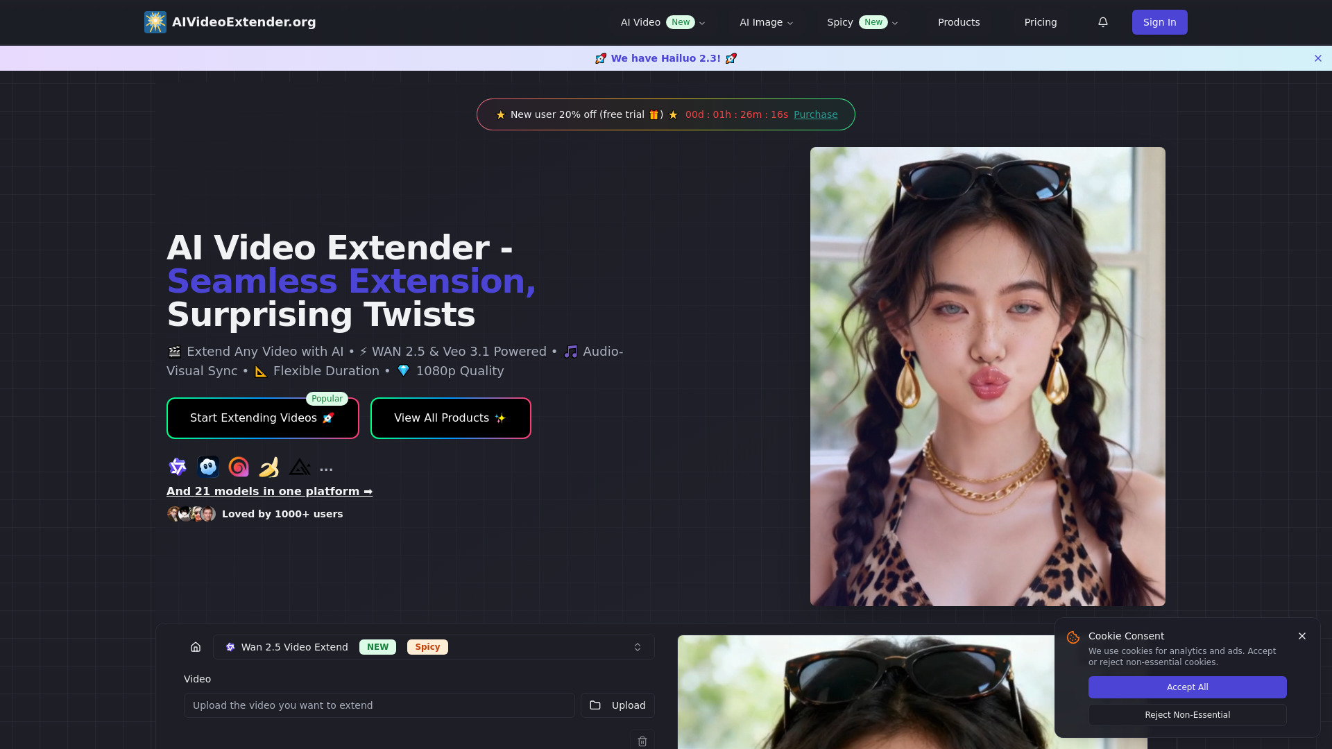 AI Video Extender
