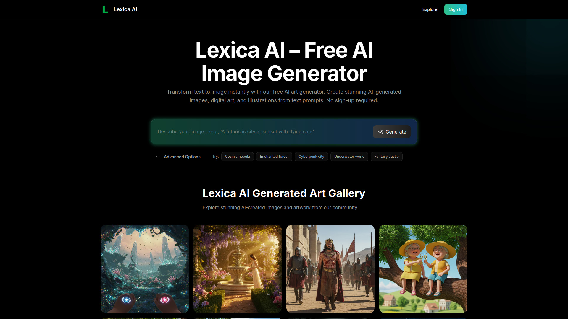 Lexica AI logo
