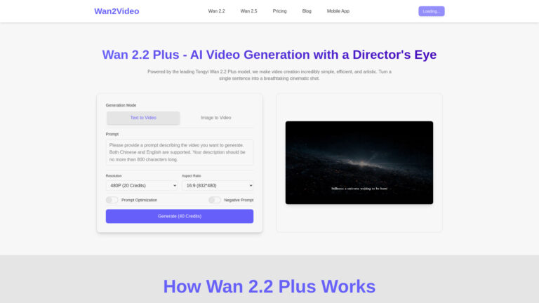 New Wan2video AI Tool Review