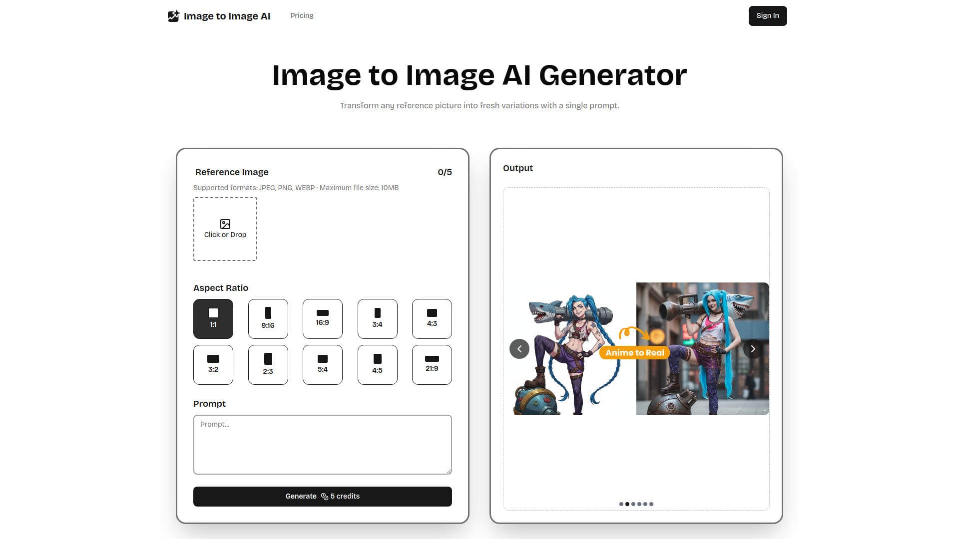 Image to Image AI logo
