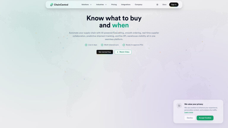 Powerful Chaincentral AI Tool Review